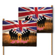 UK Veteran Remembrance Lanscape House Flag | 010419
