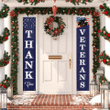 US Veterans Day 'Thank You Veterans' Porch Banner | 0104249