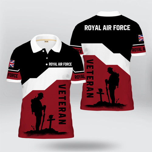 UK Royal Air Force Veteran All Over Print Shirt | 0101171
