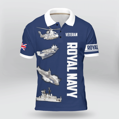 Royal Navy Veteran Remembrance Day All Over Print Shirt | HD-TD148