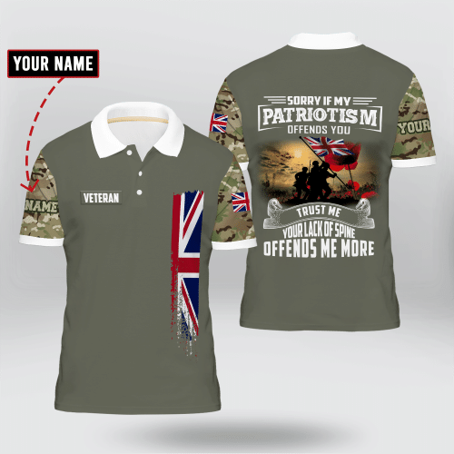 UK Patriotism Polo Shirt | 0104239