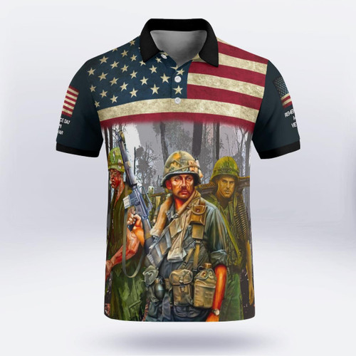 US Veteran Vietnam War Polo Shirt | 0101147