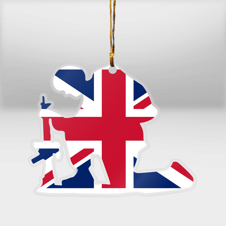 UK Veteran Ornament | 040168