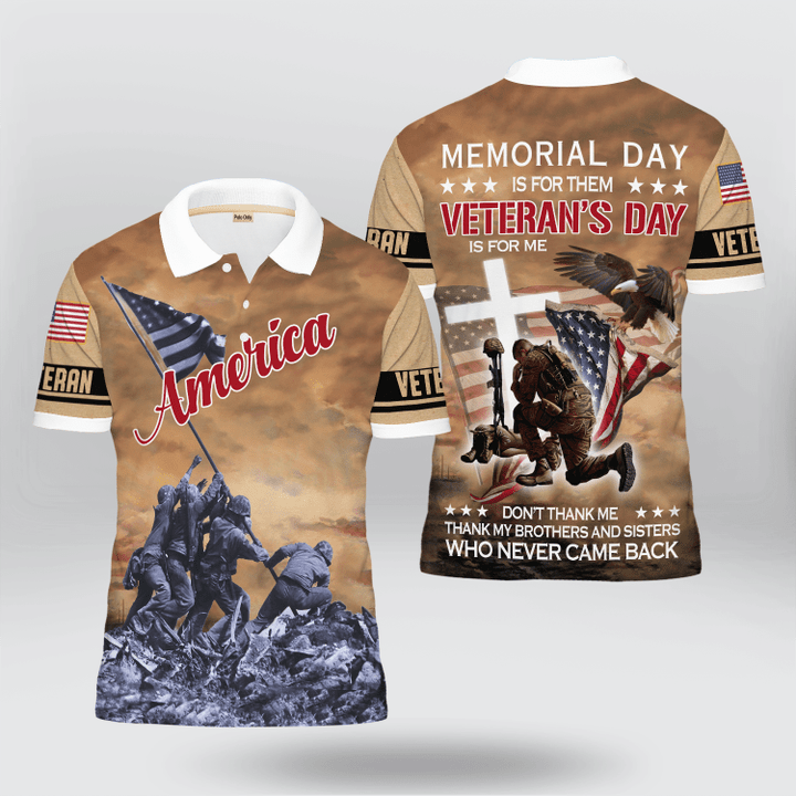 Memorial Day Polo Shirt | 0104102