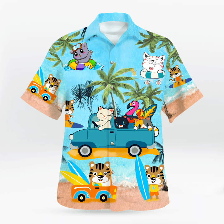 Cat Hawaiian Shirt | 0104109
