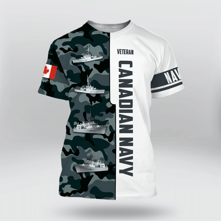 Royal Canadian Navy Veteran T-Shirt | HD-TD124