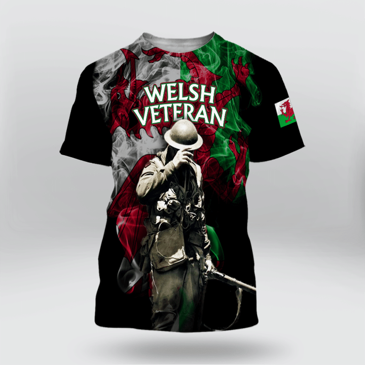 Welsh Veteran T-Shirt | 040442