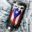 Homemerci Customize Name Puerto Rico Steel Tumbler