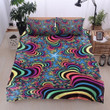 Colorful Hippie Lover Bedding Set TQH200714-BEDDING SETS-TQH-Twin-Vibe Cosy‚Ñ¢