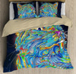 Hippie Cat Lover Bedding Set DQB07092010-TQH-BEDDING SETS-TQH-Twin-Vibe Cosy‚Ñ¢