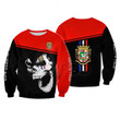 Puerto Rico Fabulous Skulls Shirt TQH20061803-Apparel-TQH-Sweatshirts-S-Vibe Cosy‚Ñ¢