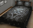 Homemerci Viking Wolf Quilt Bed Set