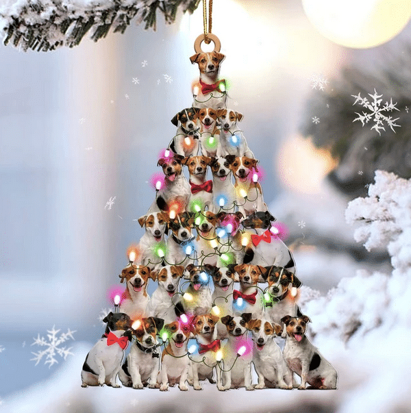 Homemerci Jack Russell Terrier Christmas Ornament .TQH