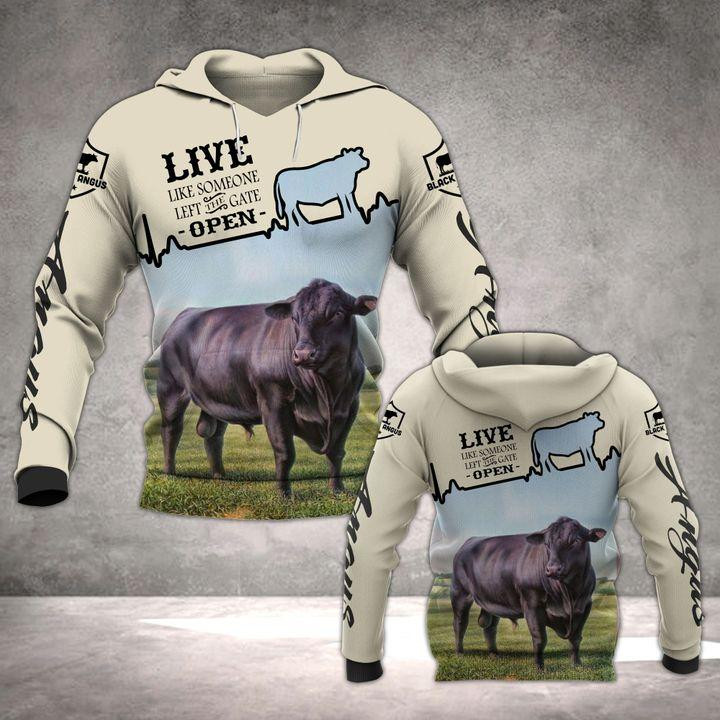 Homemerci Angus Cattle Hoodie For Men And Women
