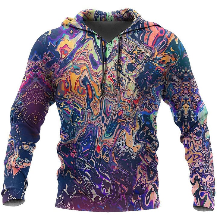 Homemerci Psychedelic Hippie Shirts For Men And Women DD