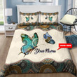 Homemerci Custom Mandala Butterfly Bedding Set