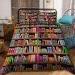 Homemerci Book Lovers Library Printed Bedding Set