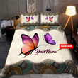 Homemerci Custom Mandala Butterfly Bedding Set