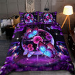 Homemerci Butterfly Colorful D Bedding Set
