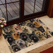 A Bunch Of Cairn Terriers Doormat