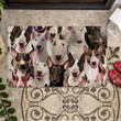 A Bunch Of Bull Terriers Doormat
