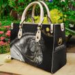 Homemerci Customized Name Horse Printed Leather Handbag DA