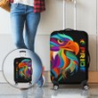 Homemerci Personalized LGBT Eagle PRIDE 2022 LGBTQ Flag Luggage Cover