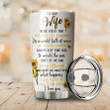 Homemerci Customize Name Sunflower Stainless Steel Tumbler You Are My Sunshine
