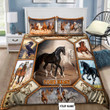 Homemerci Personalized Name Rodeo Bedding Set Horse Art