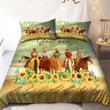 Homemerci Cowgirl And Horses-Gods Say You Are Bedding Set Pi