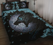 Homemerci Viking Fenrir Wolf Quilt Bed Set