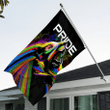 Homemerci LGBT Lion PRIDE Smoke LGBTQ Flying Flag 3D