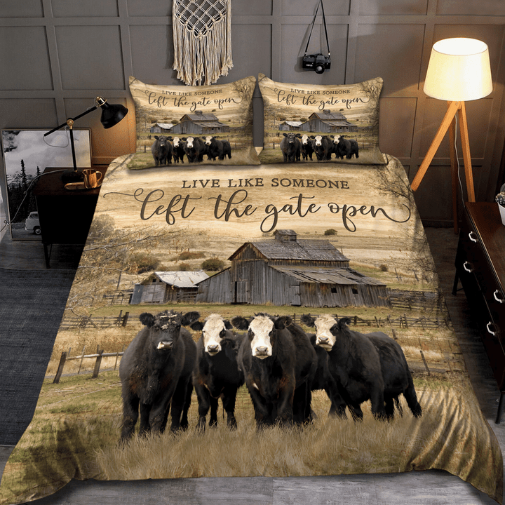 Homemerci Cow Bedding Set