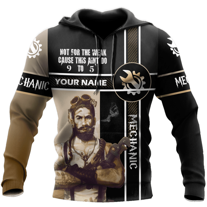Homemerci Mechanic Steampunk All Over Printed Hoodie For Men and Women TN