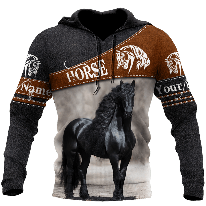 Homemerci Black Horse Persionalized Shirts