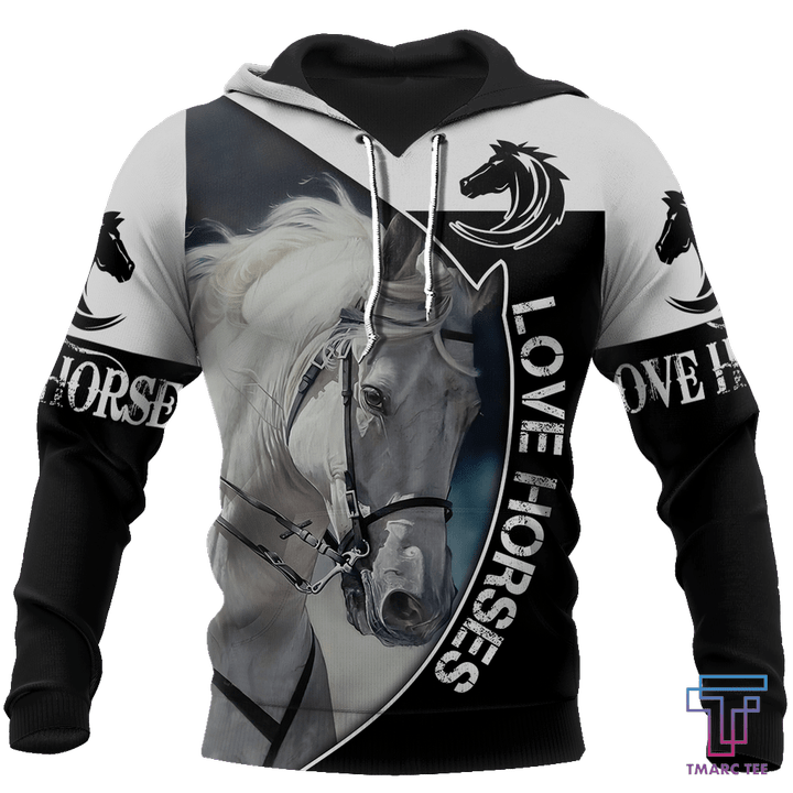 Love Horse 3D All Over Printed Shirts JJ230402 - Amaze Style‚Ñ¢-Apparel