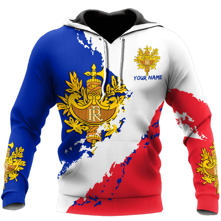 Homemerci Personalized France Republic Coat Of Arms Shirts