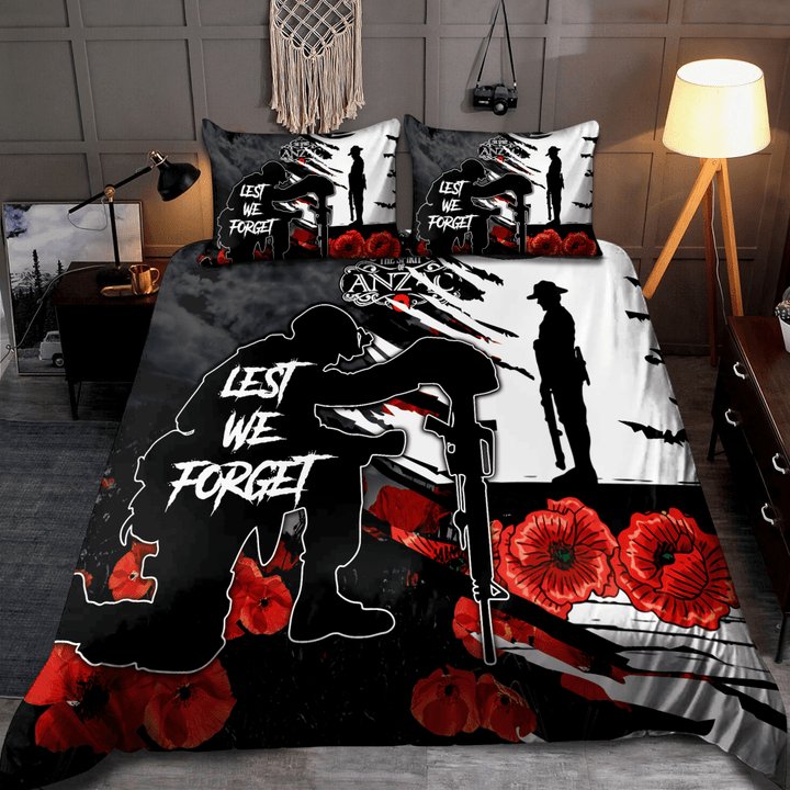 Homemerci Premium Bedding Set Lest We Forget Anzac Day ML