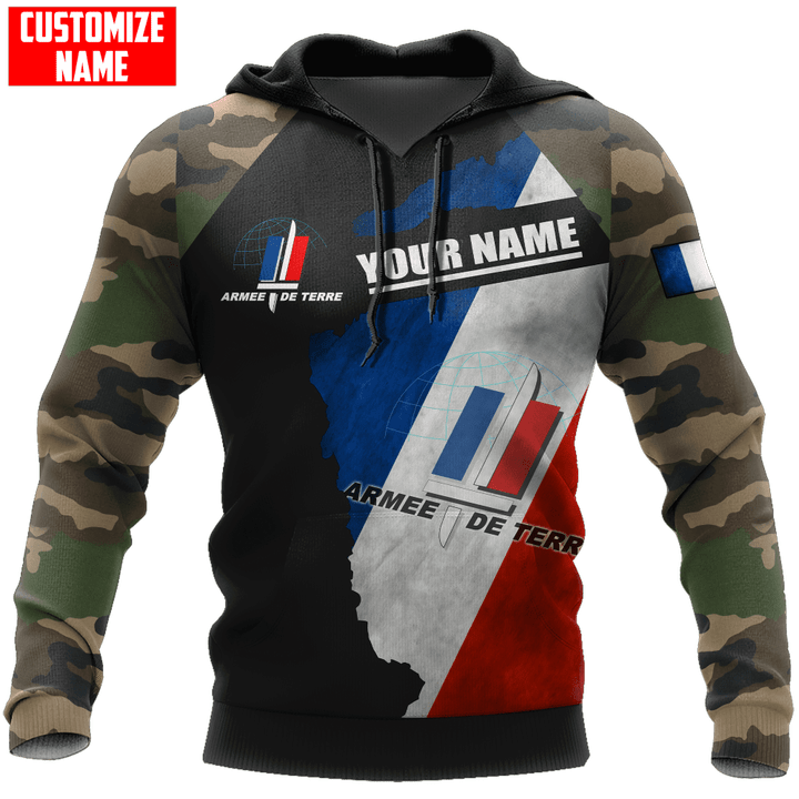 Homemerci Personalized France Army Shirts