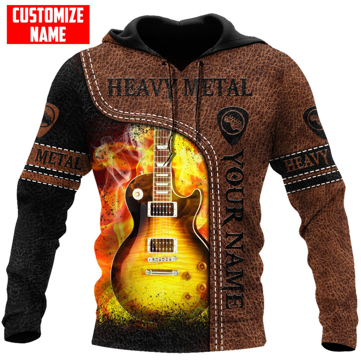 Homemerci Tmarctee Personalized name Heavy Metal Printed Unisex Shirts TNA