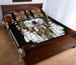 Husky Dog Native American Quilt Bedding Set