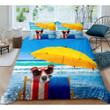 Beach And Dog Bedding Set Bed Sheets Spread Comforter Duvet Cover Bedding Sets