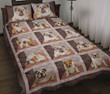 Bulldog Quilt Bedding Set Cotton Bed Sheets Spread Comforter Duvet Cover Bedding Sets