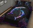 Magic Dolphin Lover Quilt Bedding Set