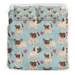 Pug Dog Bedding Set Bed Sheets Spread Comforter Duvet Cover Bedding Sets