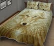 White Wolf Quilt Bedding Set