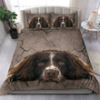 English Springer Spaniel Dog Bedding Set Bed Sheets Spread Comforter Duvet Cover Bedding Sets