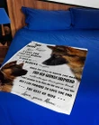 Dog Blanket - German To My Son Fleece Blanket
