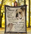 English Bulldog Dog Never Forget Who You Are