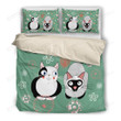 Cat Cotton Bed Sheets Spread Comforter Duvet Cover Bedding Sets